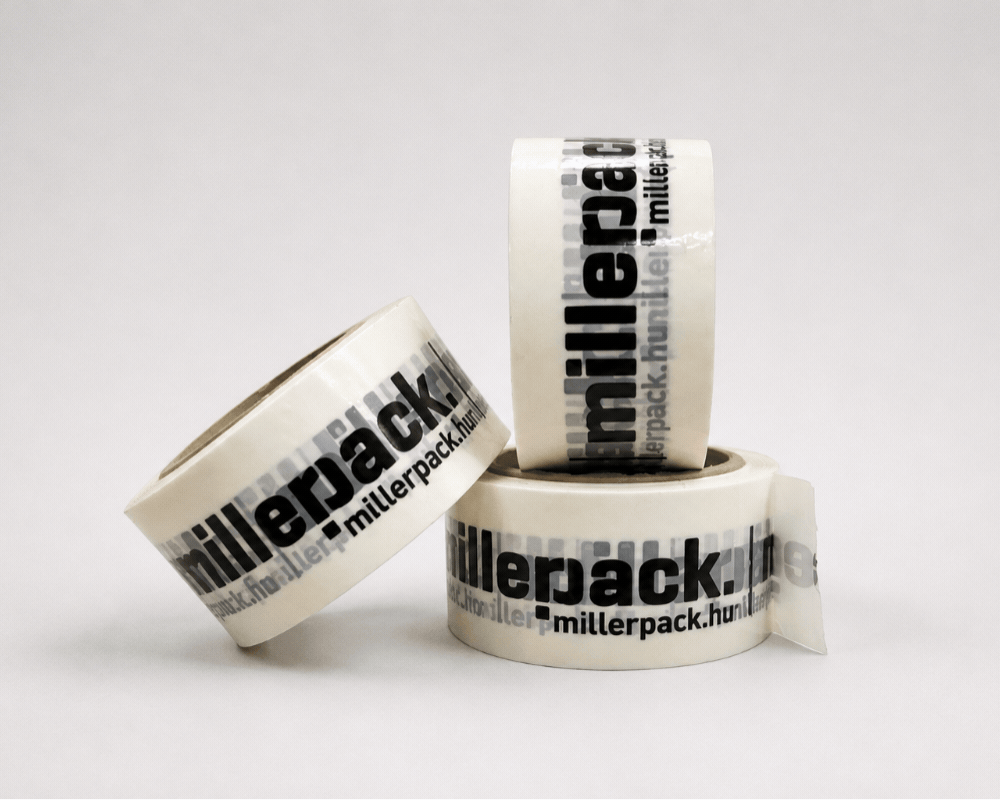 Egyedi nyomtatású Millerpack ragasztószalagok